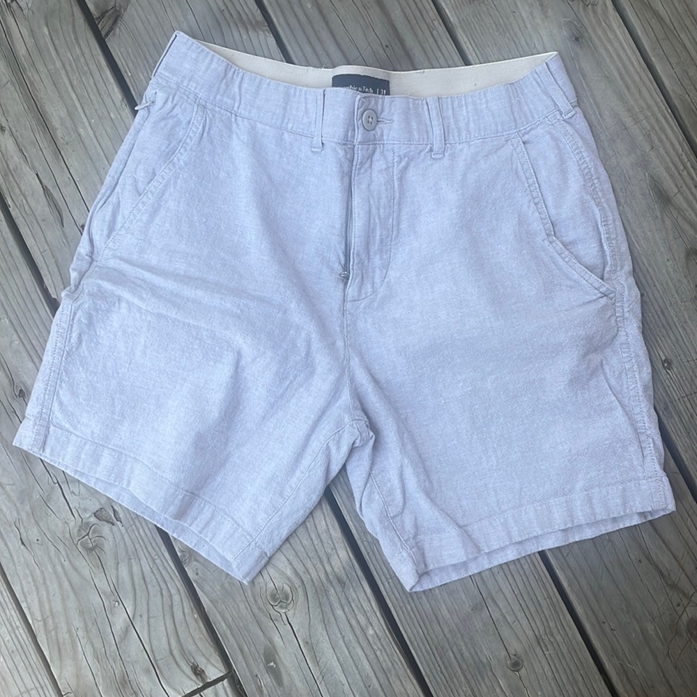 Mens Abercrombie & Fitch Light Blue shorts 31